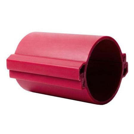 Труба гладкая ПНД разборная d110мм 450Н красн. (дл.3м) PROxima  tr-hdpe-110-450-red