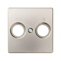 Накладка розетки R-TV 82 матов. шампань  82053-34