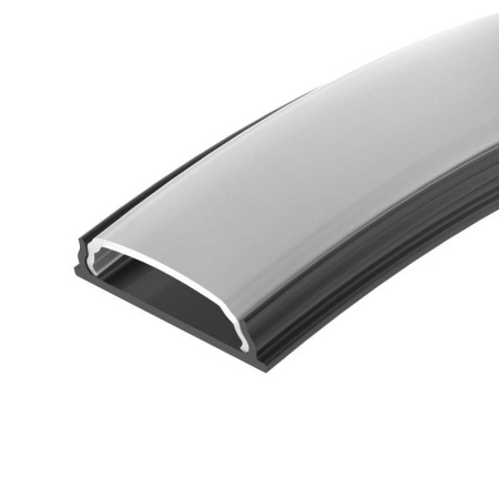 Профиль ARH-BENT-W18-2000 ANOD BLACK 2м алюм.  039588
