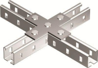 Пластина для профиля С-образ. соединительная Х-образ.  BMD1041HDZ