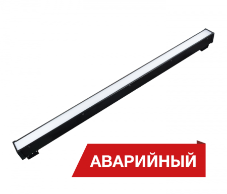 Светильник светодиодный Box SE 60/6000 opal-1500 60Вт 6000К IP40 6000лм 0.95Pf 80Ra Кп<1 Black tros аварийн.  DBSE60-O-6K-BT-A-1500