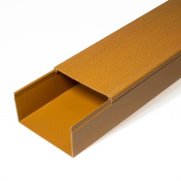 Кабель-канал 80х60 L2000 с двойн. замком бук  PR03.0205