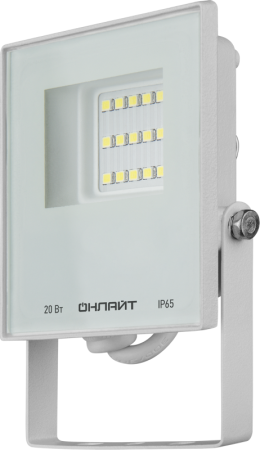 Прожектор светодиодный 90 132 OFL-20-4K-WH-IP65-LED 20Вт 4000К IP65 1600лм бел.  90132