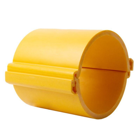 Труба гладкая ПНД разборная d160мм 750Н желт. (дл.3м) PROxima  tr-hdpe-160-750-yellow