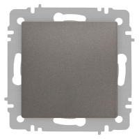 Выключатель Accent 6-101-09 10А-250В IP20 СУ AL/CU титан  Б0063440