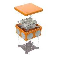 Коробка огнестойкая ОП двухкомпонентная 60-0300-FR6.0-12 Е15-Е120 100х100х50  60-0300-FR6.0-12
