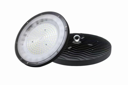 Светильник светодиодный UFO LITE 150Вт 5000К IP65 13000лм d290х80 200-250В ДСП промышленный подвесной черн.  821534315