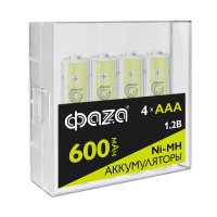 Аккумулятор AAA/HR03 Ni-MH 1.2В 600мА.ч Box-4 (уп.4шт)  5059740