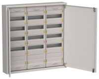 Корпус металлический ЩРн-180 (3х60) 835х830х140 IP31 сер. TITAN 5  TI5-50-N-3X060-31-7035