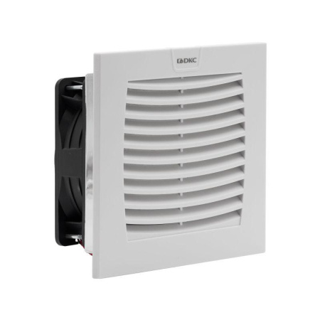 Вентилятор с фильтром ЭМС 120куб.м/ч 12В DC 152х152мм IP54  R5MCV15012