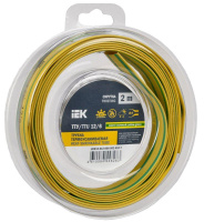 Трубка термоусадочная ТТУ нг-LS 12/6 желт./зел. (уп.2м)  UDR12-012-006-002-K52-T