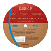 Трубка термоусадочная ТУТ нг 16/8 син. (уп.100м)  tut-16-g