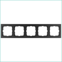 Рамка 5-м G-Classic антрацит  G1005B