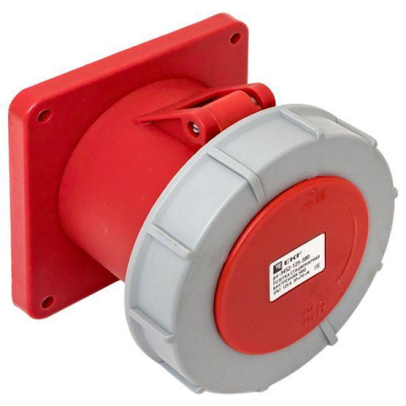 Розетка стационарная внутренняя 3452 3Р+РЕ+N 125А 380В IP67 PROxima  ps-3452-125-380