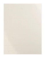 Табличка полужесткая установка в держатель ПВХ-0.5 бел. (уп.240шт)  TAS2715W