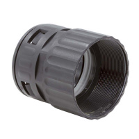 Муфта с внутренней резьбой DN 48мм М63х1.5 полиамид черн.  PAI48M63N