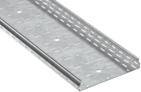 Лоток листовой перфорированный ESCA 7 50х300 L2500 сталь 2.0мм HDZ  CLP10-050-300-200-D25-HDZ