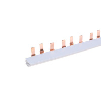 Шина соединительная типа PIN 12 штырей 3Р 63А 22 см (уп.20шт)  11-2244-1