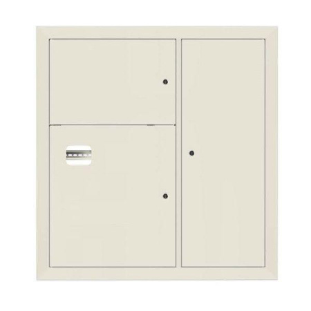 Щит этажный 1кв. RAL9002 (1000х950х160) PROxima  mb29-v-1-ral9002