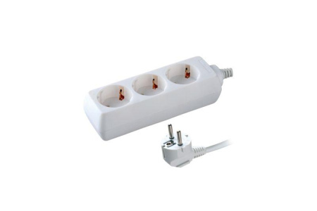 Удлинитель 2х3м с заземл. 10А IP20 S 2х3-Z 2.2кВт  9309