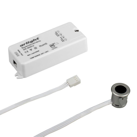 Датчик-ИК SR-8001A Silver (220В 500Вт IR-Sensor)  020206