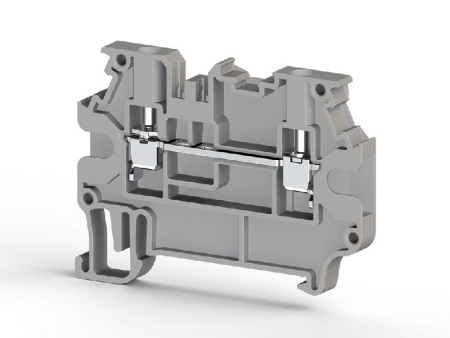 Клеммник на DIN-рейку 2.5кв.мм 2 ряда перем. сер. AVK 2.5R  304409