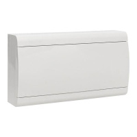 Щит ЩРН-П-18 "SlimBox" IP41 бел. дверца PROxima  sb-n-18w