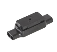 Соединитель однопарный 0.9-1.3мм (диаметр изоляции до 4.4мм) 120501-00018 черн. ССД ЦБ-00006643