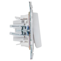 Выключатель 3-кл. SKANDY 10А SK-V11W арктич. бел.  SK-V30-0-10-K01