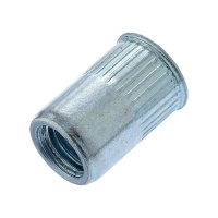 Гайка-заклепка М 10 St МФ рифлен. цинк бел.  00040102