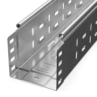 Лоток перфорированный 100х100 L3000 сталь 0.8мм INOX (AISI 304) Стандарт  PR16.2329