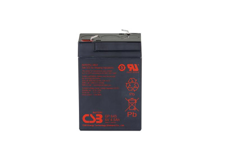 Аккумулятор 6В 4.5А.ч  GP645 