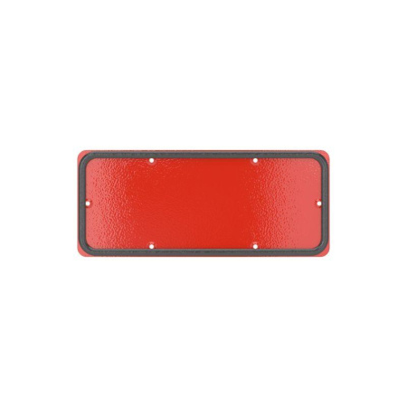 Фланец сплошной для корпусов ST тип 1 243х103мм красн. RAL3020  R5FSST00-RAL3020