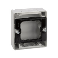 Коробка установочная 1-м сер. 44 Aqua 4400751-035 Коробка установочная 1-м сер. 44 Aqua 4400751-035