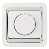 Светорегулятор 600Вт Mimoza бел/сер. 12411