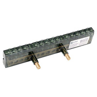 Шина дополнительная (14 отв.) для подключения к верхнему полюсу блока распределительного (кросс-модуль) 160A PROxima  eb-160-14