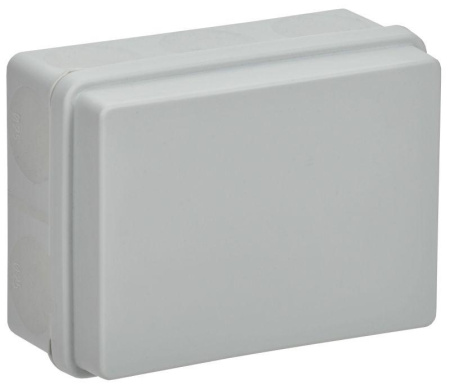 Коробка распаячная ОП КМ42441 150х110х70мм IP67 10 вводов сер.  UKO21-150-110-070-K41-66