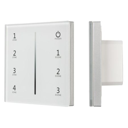 Панель SMART-P34-DIM-IN White (230В 0-10В Sens 2.4G) (IP20 пластик)  027111