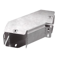 Угол для лотка горизонтальный 90град. 100х80 Стандарт с крышкой  PR16.0412