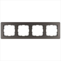 Рамка 4-м G-Flex мокко  G1104Z
