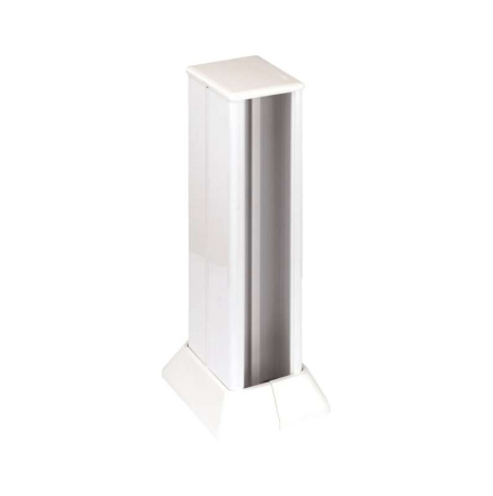 Мини-колонна 2-сторонняя на 4-мод. CIMA 336х126.5(158)х109.5(181)мм  Connect бел. ALC322-9