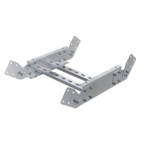 Угол вертикальный шарнирный 80х600 3мм в комплекте с крепеж. эл. алюм.  ALFW860K