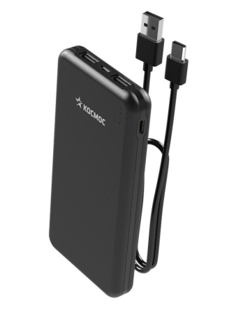 Аккумулятор внешний 10000мАч 2.1А  KPB10USB2TCMi