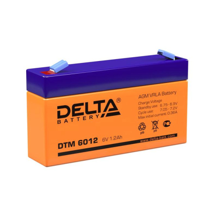Аккумулятор UPS 6В 1.2А.ч  DTM 6012