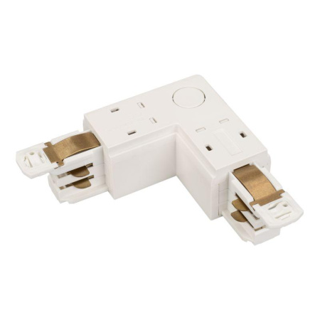 Коннектор угловой LGD-4TR-CON-L-EXT-WH (D) IP20 пластик 3 года  029299