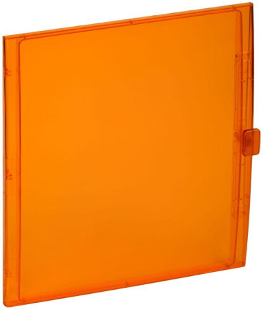 Дверца для КМПн-54 IP65 оранж. прозр. TEKFOR  TF-KP72D-DV-54-K09
