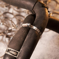 Хомут стальной червячный 40-60 (Россия)  07-0640