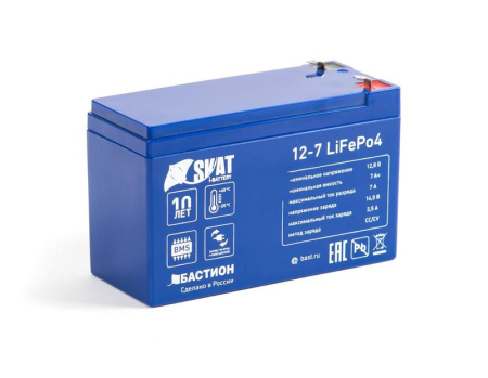 Аккумулятор 12В 7А.ч Li-Ion Skat i-Battery 12-7 LiFePo4  645