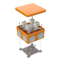 Коробка огнестойкая ОП двухкомпонентная 60-0300-FR6.0-8 Е15-Е120 100х100х50  60-0300-FR6.0-8