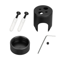 Крепление MOONLIGHT-CYL-D18-BLACK металл  047335 Крепление MOONLIGHT-CYL-D18-BLACK металл  047335